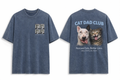 PREVENTA-Cat Dad Club- Camiseta manga corta  Oversize
