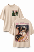 Cat Mom Club camiseta oversize - vista producto