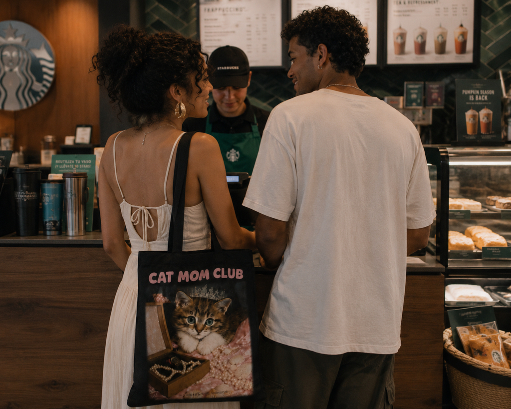 PREVENTA - Mom Cat Club - Tote bag